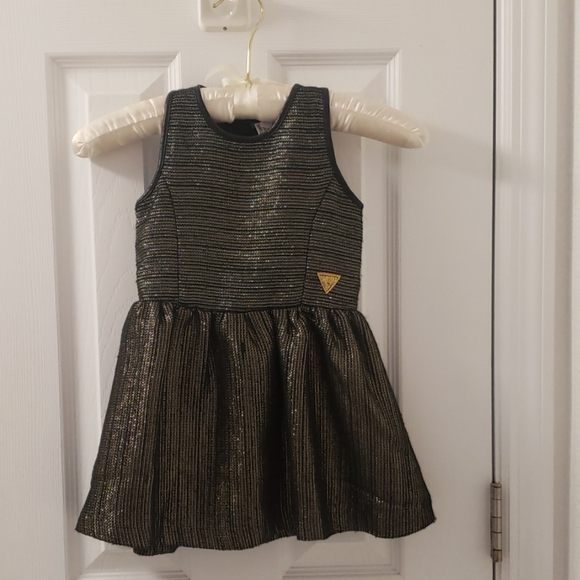 Guess Other - Gold Sparkly Dress Girls Christmas Guess